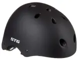 Шлем STG , модель MTV12, размер S(53-55)cm черный, с фикс застежкой.