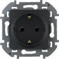 6 шт. Legrand INSPIRIA Антрацит Розетка 2К+З - немецкий стандарт - 16 А - 250 В, 673723