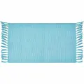 Коврик декоративный хлопок Solid Mat JBT-001-07 50x80 см цвет бирюзовый