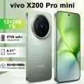Смартфон Vivo X200 Pro mini 5G NFC 12/256ГБ, Dual nano SIM, MediaTek Dimensity 9400, 8-ядерный процессор, зеленый, CN