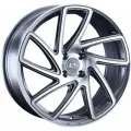 Литые диски LS wheels 1054 7,5x17 5x114,3 ET45 dia 67,1 GMF (цвет: серый+полировка)