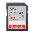 Карта памяти SanDisk 32GB Ultra SDXC UHS-I Memory Card - 120MB/s (SDSDUN4-032G-GN6IN)
