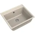 Кухонная мойка GranFest GF-V-580 (бежевый)