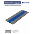 Коврик самонадувающийся NISUS N-005-GB, 190x65x5, серый/голубой,