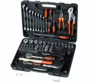 Набор инструмента AV Steel 72 предмета 1/4,1/2, профессиональный
