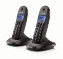 Радиотелефон DECT С двумя трубками MOTOROLA 107C1002CB (цвет черный)