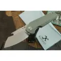 Складной нож Kansept Knives Rafe, сталь CPM S35VN, SW, рукоять зеленая микарта