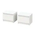 Тумба прикроватная Денвер (2 шт.), Белый