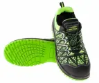 Полуботинки/кроссовки мистраль неон лайм, ПУ-ТПУ