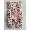 Матрас в коляску Baby.Eco.Decor / Матрасик в прогулочную коляску / Вкладыш-матрасик в автолюльку, в автокресло и в стул для кормления зверята
