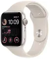 Умные часы Apple Watch Series SE Gen 2 44 мм Aluminium Case GPS, Starlight/Starlight Sport Band