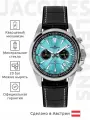 Наручные часы JACQUES LEMANS Sport, серебряный, черный, голубой