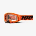 Мотоочки 100% Racecraft 2 Neon Orange / Clear, для мотокросса и эндуро спорта