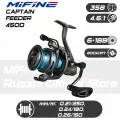 Катушка рыболовная MIFINE CAPTAIN FEEDER 4500F 6+1B