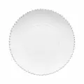 Тарелка COSTA NOVA Pearl, 34 см, керамическая, белая (PEP331-02202F)