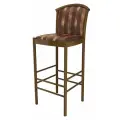 Стул барный деревянный Анна массив бука, коричневый, темный орех ALP00006635