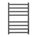 Полотенцесушитель электрический POINT Меркурий PN83858GR П8 500x800 диммер справа, графит премиум