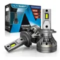 Светодиодная лампа Novsight N37 H7 цоколь P43t 120Вт 2шт 22000Лм 6500К белый свет LED автомобильная