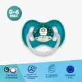 Пустышка Canpol Babies Space круглая латексная 0-6 месяцев Бирюзовая