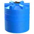Емкость POLIMER GROUP V2000, 2000л, синяя, с крышкой, с клапаном