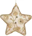 Елочная игрушка Звезда Оралли 11 см, подвеска, Edelman, 1103286