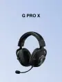 Гарнитура игровая Logitech G PRO X, 50-мм гибридные динамики, съемный микрофон, USB Type-C