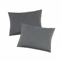 Наволочки MORФEUS (морфеус) (2 шт) - Melange Lava (серый) - 70x70 - вареный хлопок