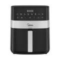 Аэрогриль MIDEA MAF-CN65E(WB), черный/серебристый