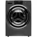 Узкая стиральная машина Haier HW70-BP12969DE, с фронтальной загрузкой, 7 кг, 1200 оборотов, черная