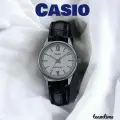 Наручные часы CASIO, черный, серебряный