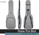 Чехол для бас-гитары BAG&music Bass Casual Plus (платиновый)