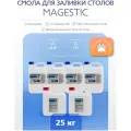 Прозрачная смола для заливки столешниц Magestic 25 кг