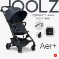 Коляска Joolz Aer+ Navy Blue, синяя, легкая и компактная прогулочная коляска для путешествий