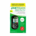 Глюкометр One Touch Select Plus Flex с прокалывателем + 10 ланцетов
