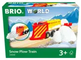 BRIO 33606 Снегоуборочный поезд с грузом (без батареек)