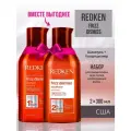 Redken Frizz Dismiss Set - Набор для гладкости и дисциплины волос (шампунь 300 мл, кондиционер 300 мл)