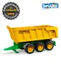 Брудер, Игрушечный прицеп-самосвал (желтый), Bruder, длина 46 см, 02-212