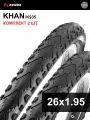 Комплект 2 шт. - Покрышка велосипедная KENDA KHAN K935 26x1,95 (50-559), полуслик протектор