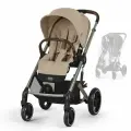 Прогулочная коляска Cybex Balios S Lux, цвет Almond Beige TPE RC / 2025 (Бежевый), артикул производителя 524002465