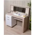 Туалетный стол для макияжа гримерный с зеркалом Люмен 107*74*41 см Письменный стол руководителя