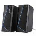 Колонки компьютерные FUSION FCA-265 с подсветкой, 7 цветов, питание от USB, 6 Вт