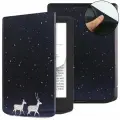 Чехол-книжка для Pocketbook 629 Verse / 634 Verse Pro, Snowflake deer