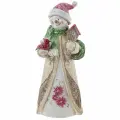 Фигурка декоративная Снеговик, L14,5 W11 H33 см