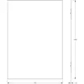 Зеркало 70x100 с фацетом 5 мм Evoform Standard BY 0233
