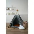 Вигвам детский с ковриком,окошком , подушкой и антискладывателем горы темно-серый