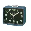 Часы Casio TQ-218-2E, настольные, кварцевые, будильник, 9x6 см, синие