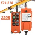 Промышленный пульт F21-E1B для подъемного крана / тельфера и тали 220В 1 передатчик + 1 приемник (У)
