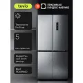 Холодильник-морозильник многодверный с инвертором и No Frost Tuvio FFC48PNXI21, сенсорный дисплей, 462 л, металл