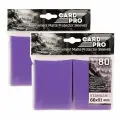 Фиолетовые протекторы Card Pro Matte 160 шт. 66x91 мм - для карт MTG, Pokemon