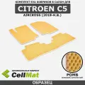 ЭВА ЕВА EVA коврики CellMat в салон Citroen C5 Aircross, Ситроен С5 Эйркросс, 2018-н. в.